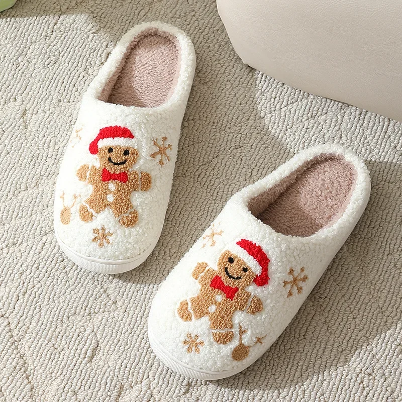Christmas Women Slippers Cute  - огляд і ціна Embroidery Garments