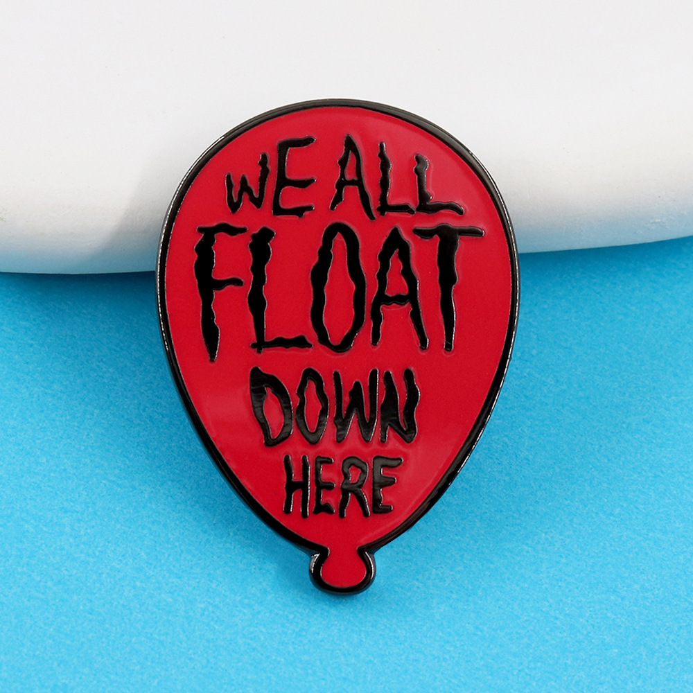 1pc Red Balloon Horror Movie E - огляд і ціна Embroidery Bali