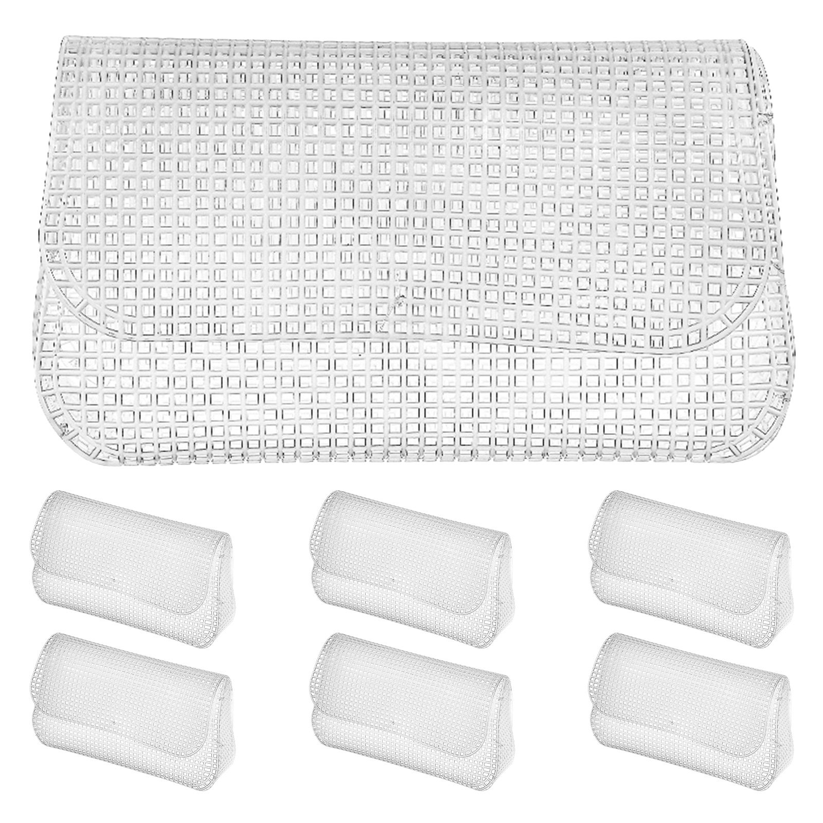 7pcs Flexible Cuttable Plastic - огляд і ціна Embroidery Bag