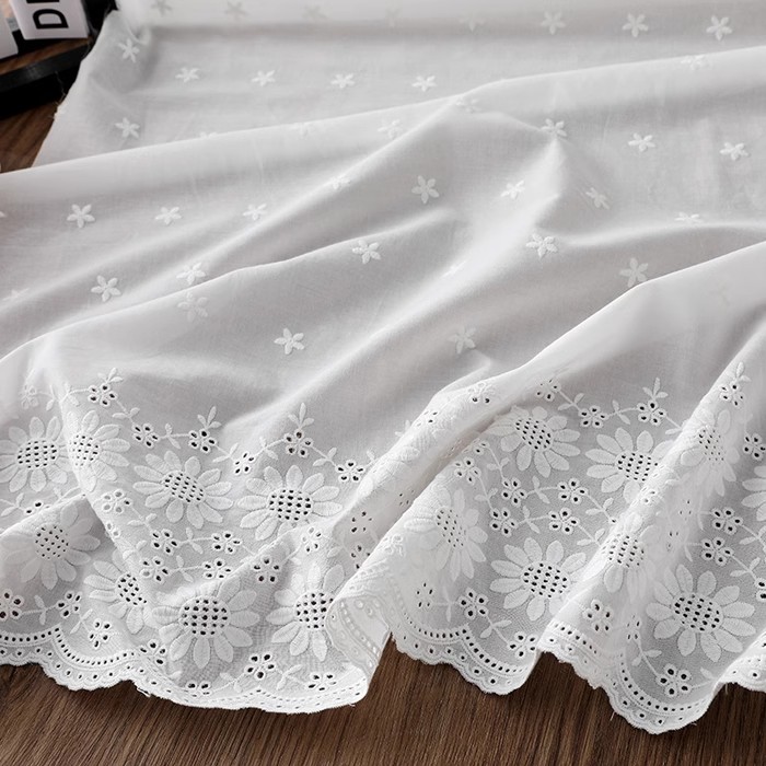 1yard hollow flower cotton tis - огляд і ціна Embroidery Cotton Shirt