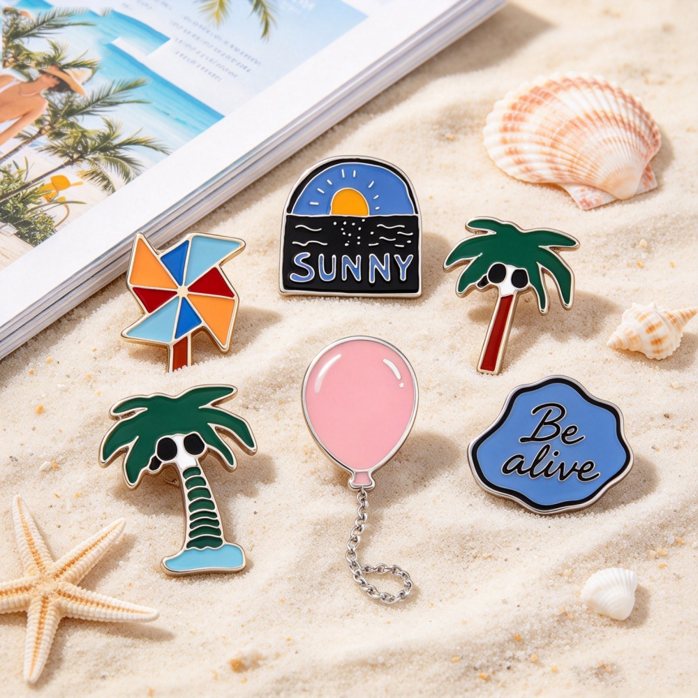 Romantic Sea Sunrise Pins Broo - огляд і ціна Embroidery Bali